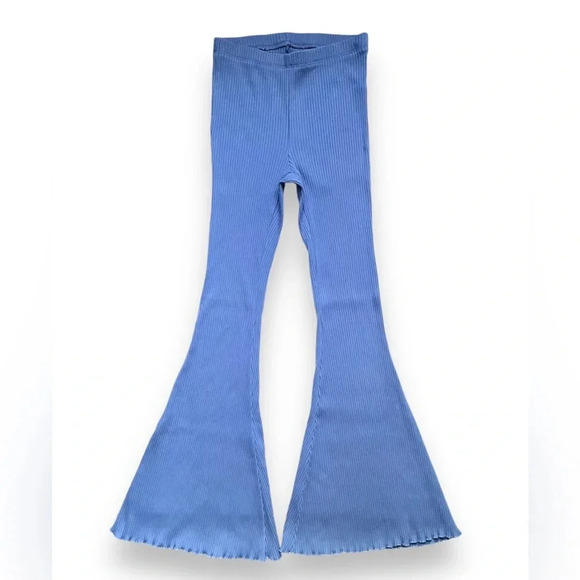 Aerie Kick-It Ribbed Super Flare Leggings - Picture 4 of 7